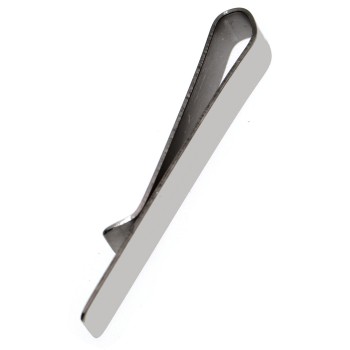 NALBORI|tie clip slim steel tie clip elegant men's accessories with free engraving