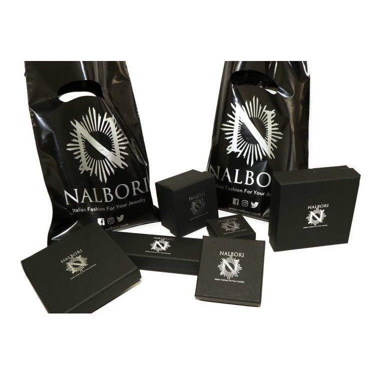 NALBORI|925 silver Bracelet plate solid curb chain 7 mm wrist 19 cm man